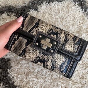Nine West Snakeskin Wallet